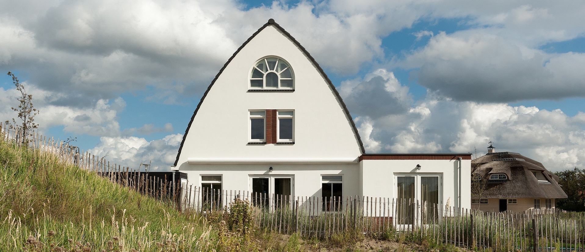 nieuwbouw woonhuis met kantoor