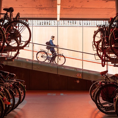 Rijwielstalling fase 1 Station Haarlem